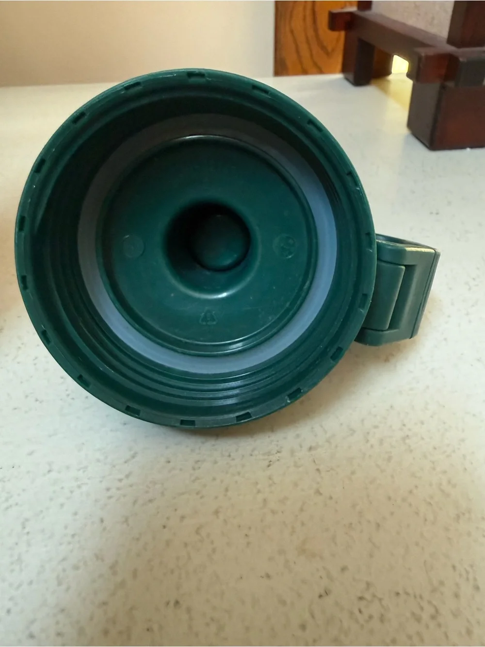 Stanley Green Stainless Vacuum Flask with Dark Green Cap - Picture 7 of 11